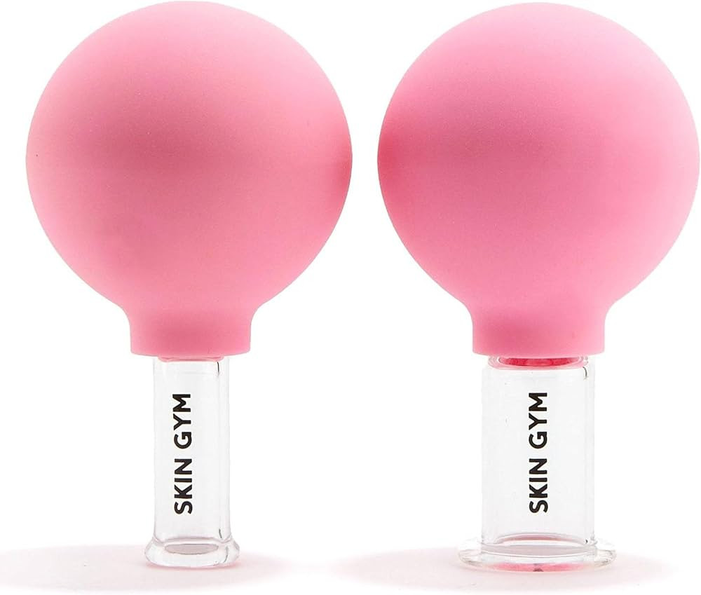 Skin Gym Facial Cupping Set, Glass Face Cupping Tool for Massage Therapy, Sculpting, & Toning Chi... | Amazon (US)