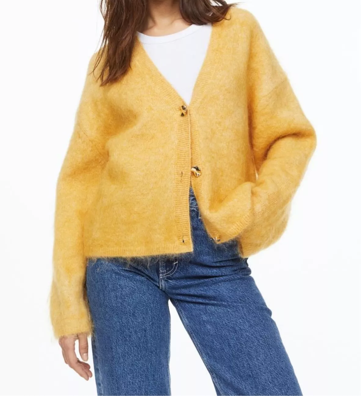 Oversized Mohair-blend Cardigan curated on LTK Oversized Mohair-blend Cardigan curated on LTK