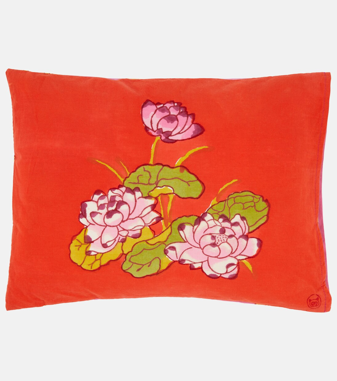 Tea Flower rectangular cotton cushion | Mytheresa (INTL)