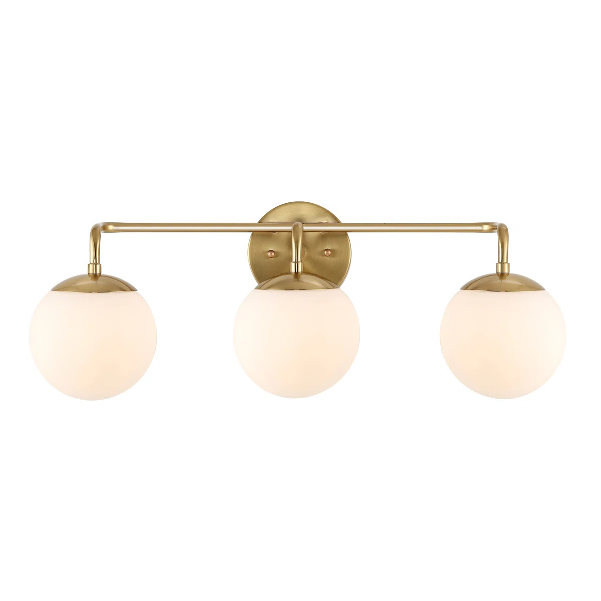Louis Parisian Globe 3-Light Modern Contemporary LED Vanity | Wayfair North America