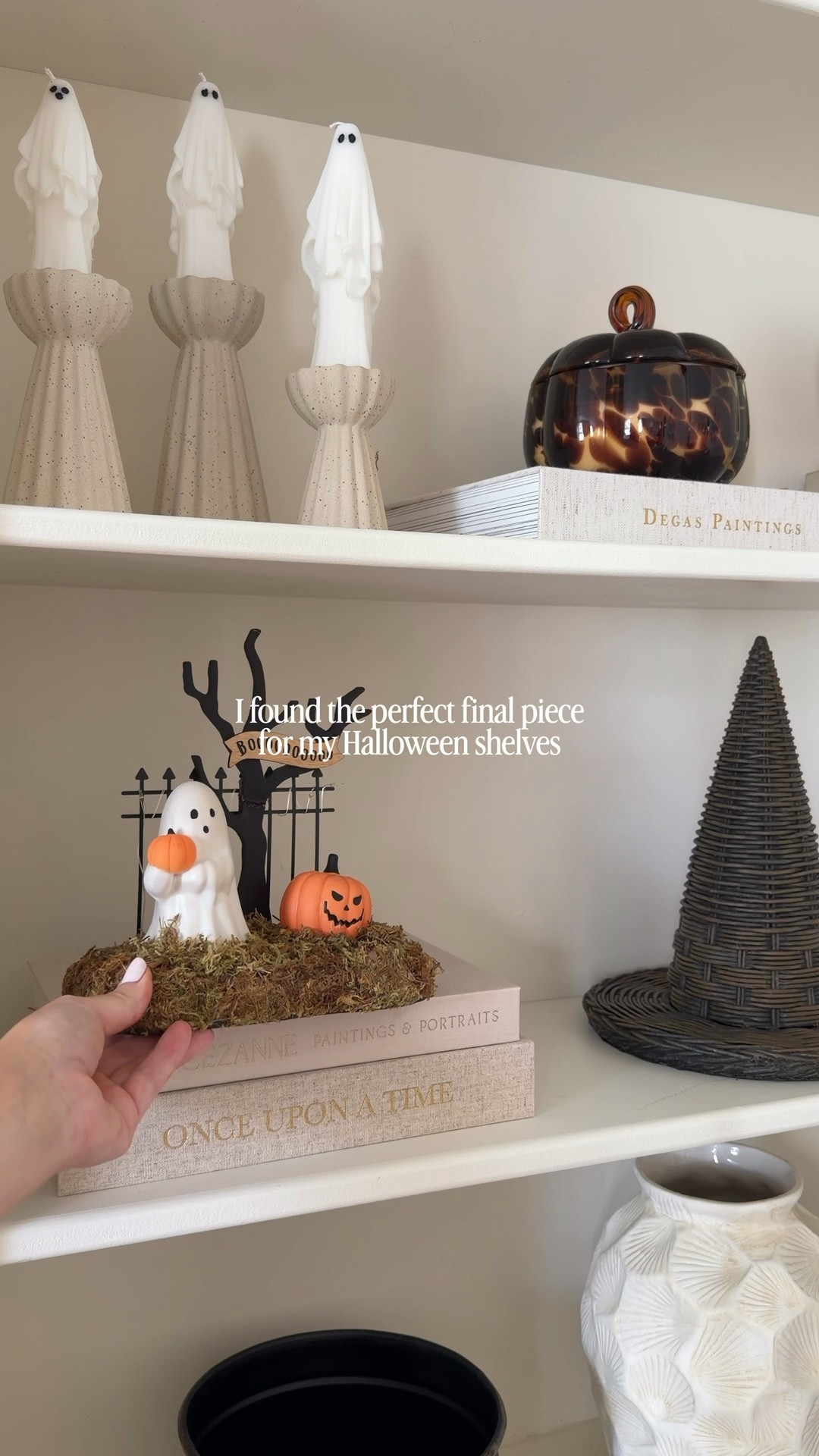 These $10 light-up Halloween scenes are the perfect accent for shelves, bookcases, etc!

#LTKSeasonal #LTKHome