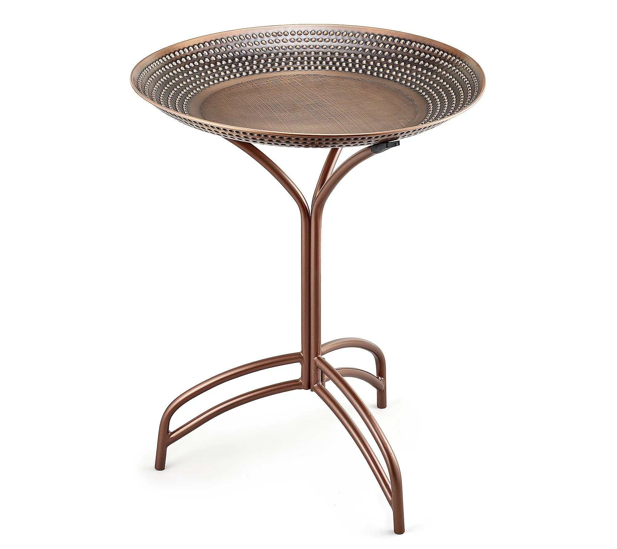 Good Directions 20"" Copper Tranquility Bird Bat with Stand | QVC