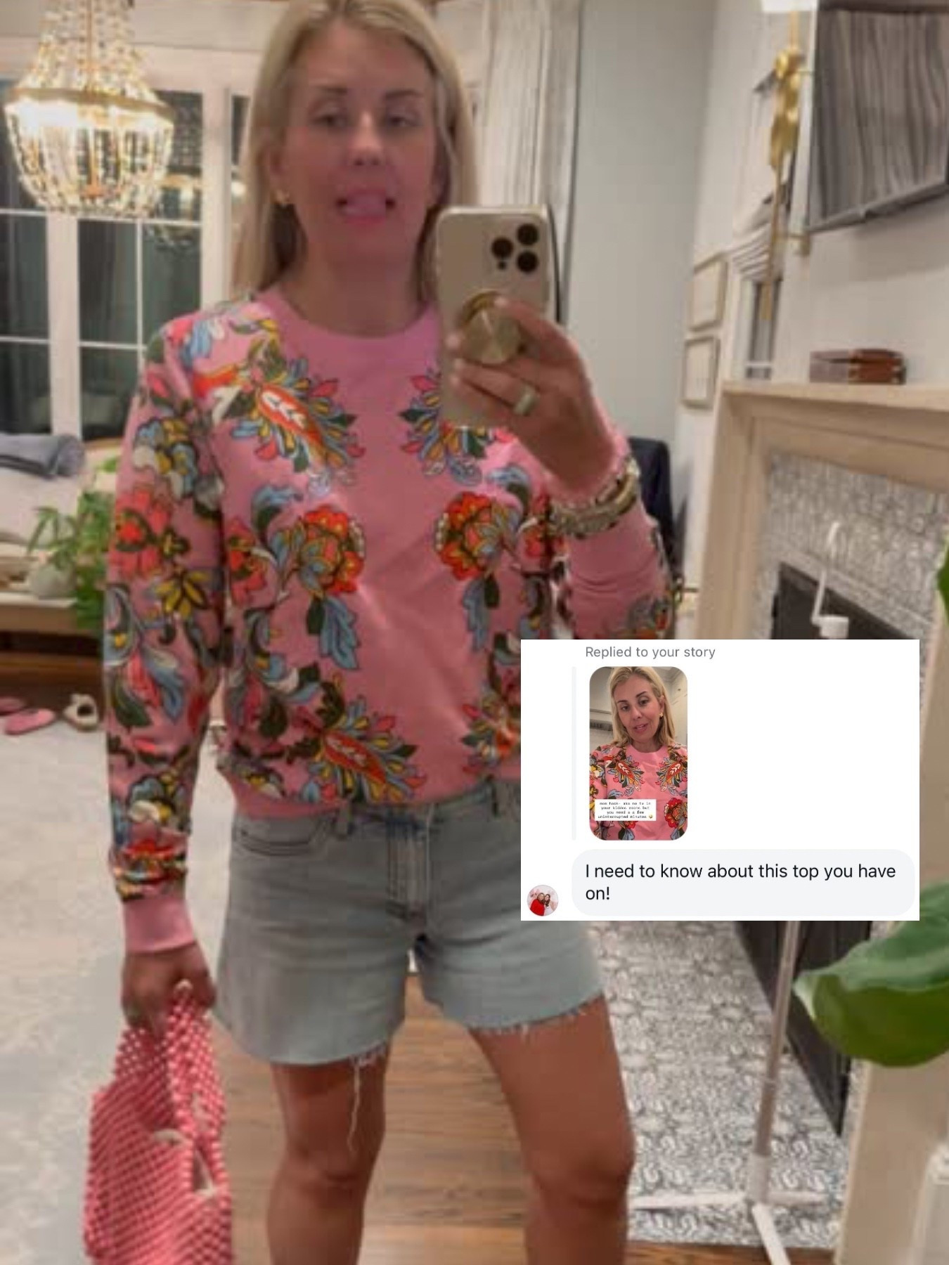 Is there anything better than a pair of denim shorts & a fun sweatshirt? This top from Boden is a fan fav! I’m wearing xs. 
*Use Boden code XCRM for 15% off new styles
*Use Loopy code mixandmatchmadness 

#LTKOver40 #LTKdayinmylife #LTKmomlife