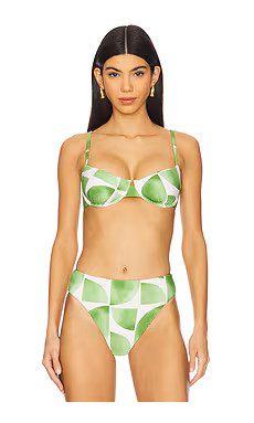 Seafolly Underwire Bra in Sage from Revolve.com | Revolve Clothing (Global)