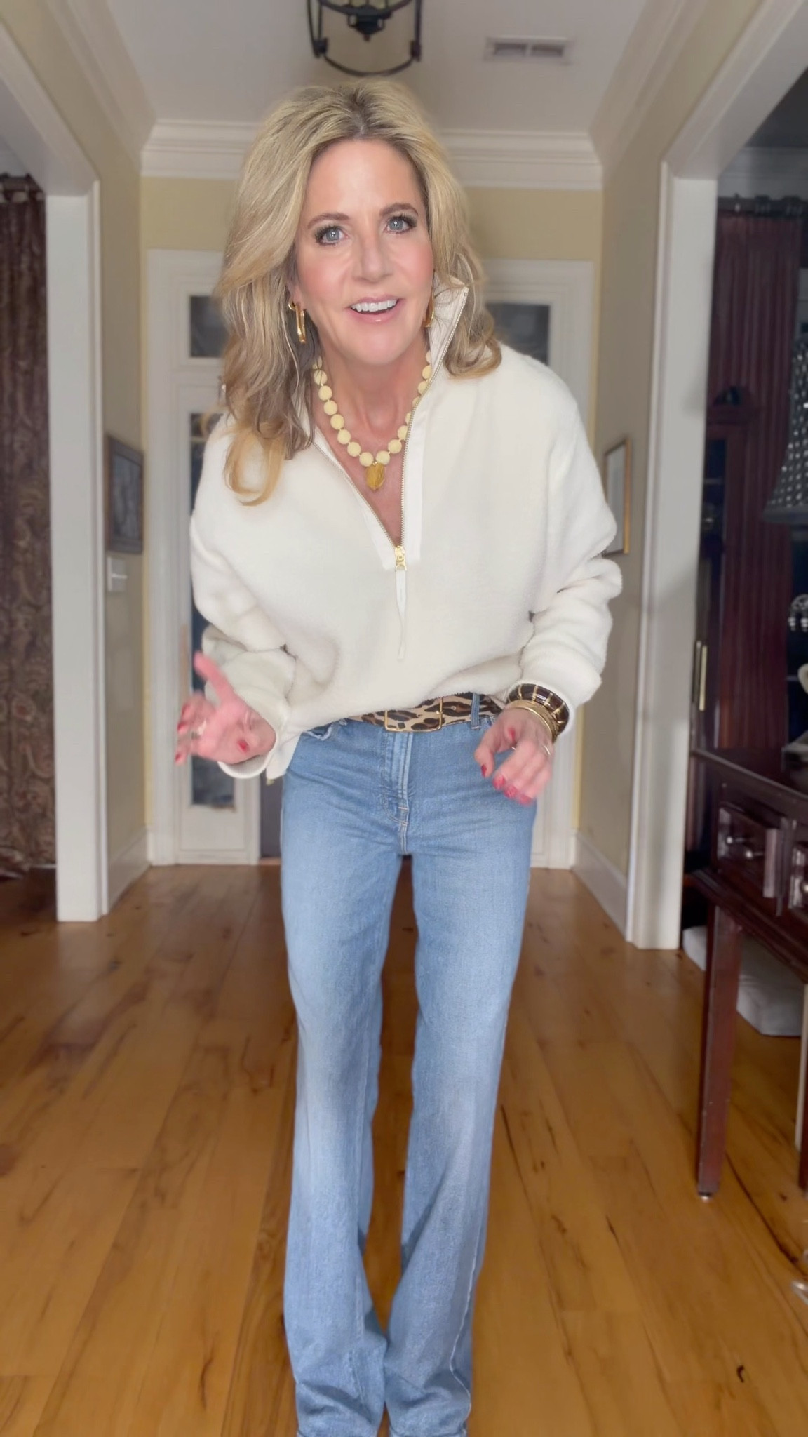When I say these are the softest jeans I own, I mean, these are the softest jeans I own.  I’m in the 2/26, but probably could have used the size down.

#LTKOver40 #LTKootd #LTKStyleTip