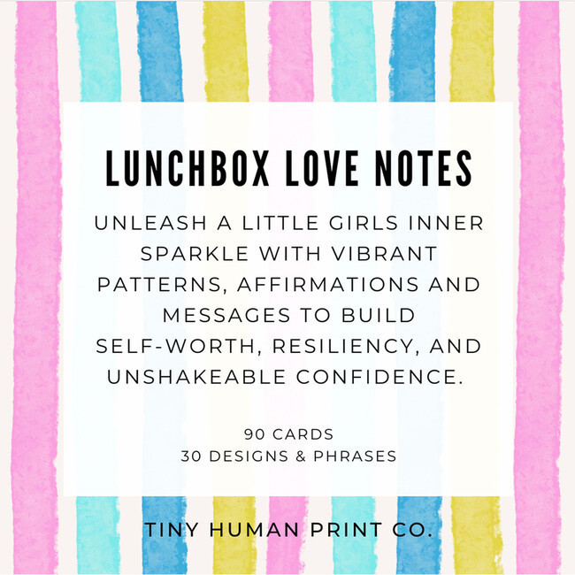 Pink Power Lunchbox Love Notes | Maisonette