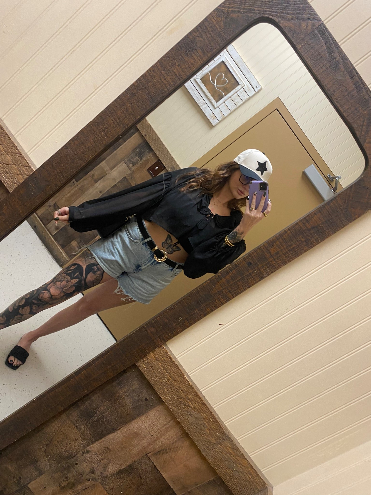 casual night out at the bar fit 🖤 
