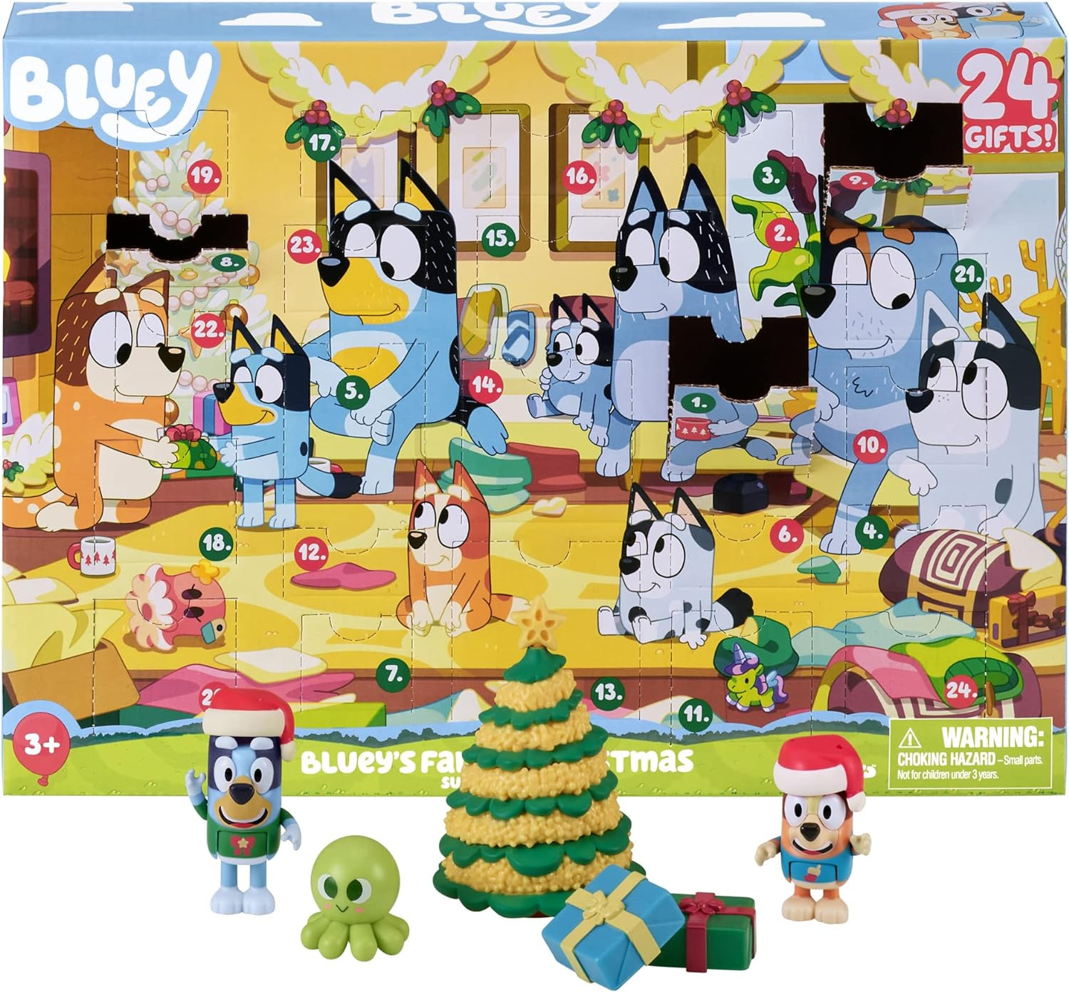Bluey Advent Calendar | 24 Pieces | Amazon (US)