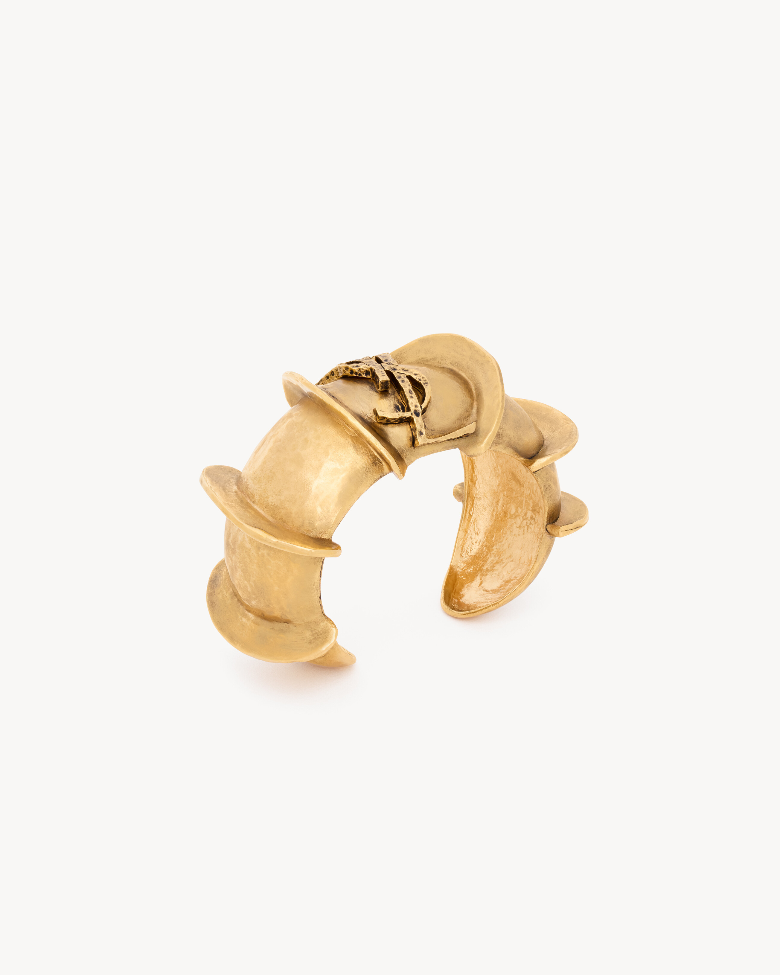 CASSANDRE caterpillar cuff in metal | Saint Laurent Inc. (Global)