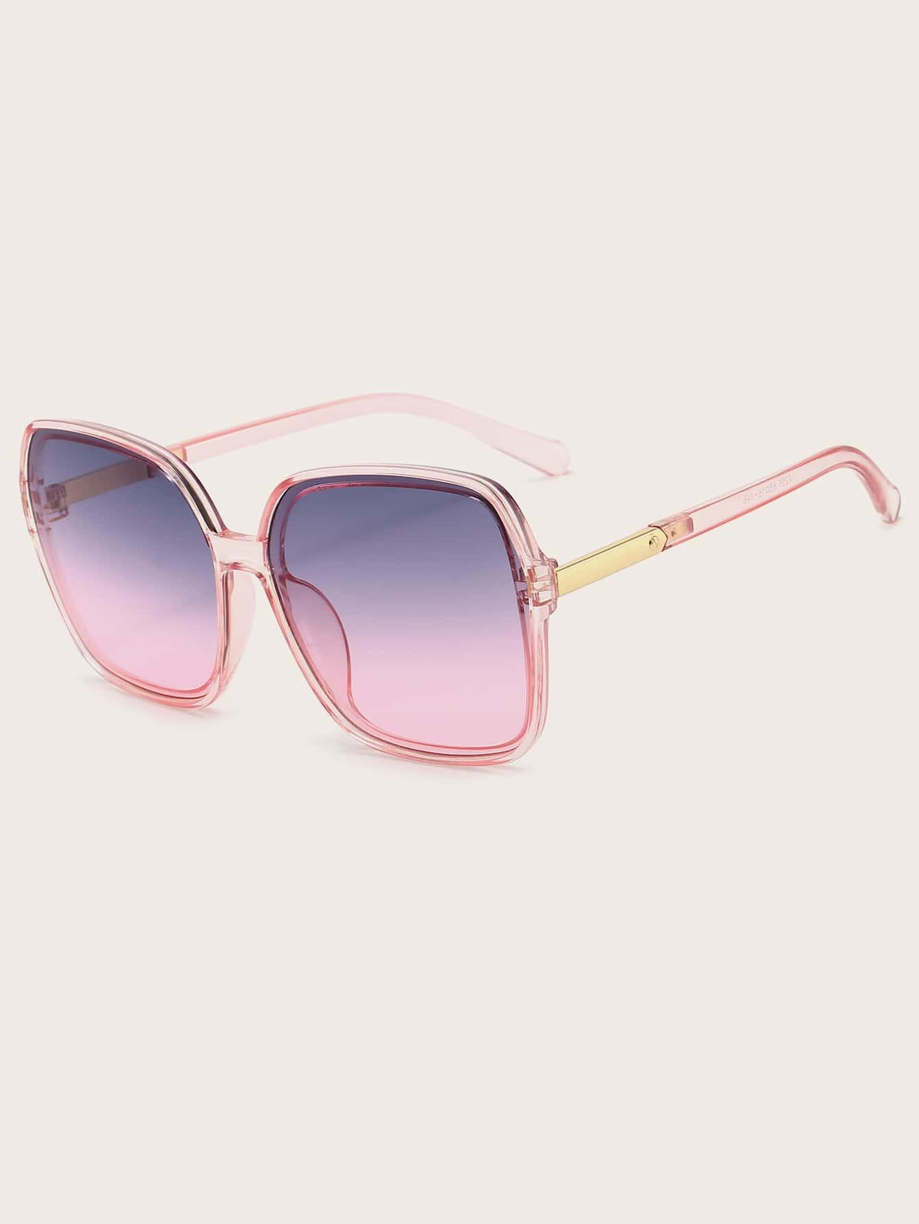 Clear Acrylic Frame Sunglasses | SHEIN