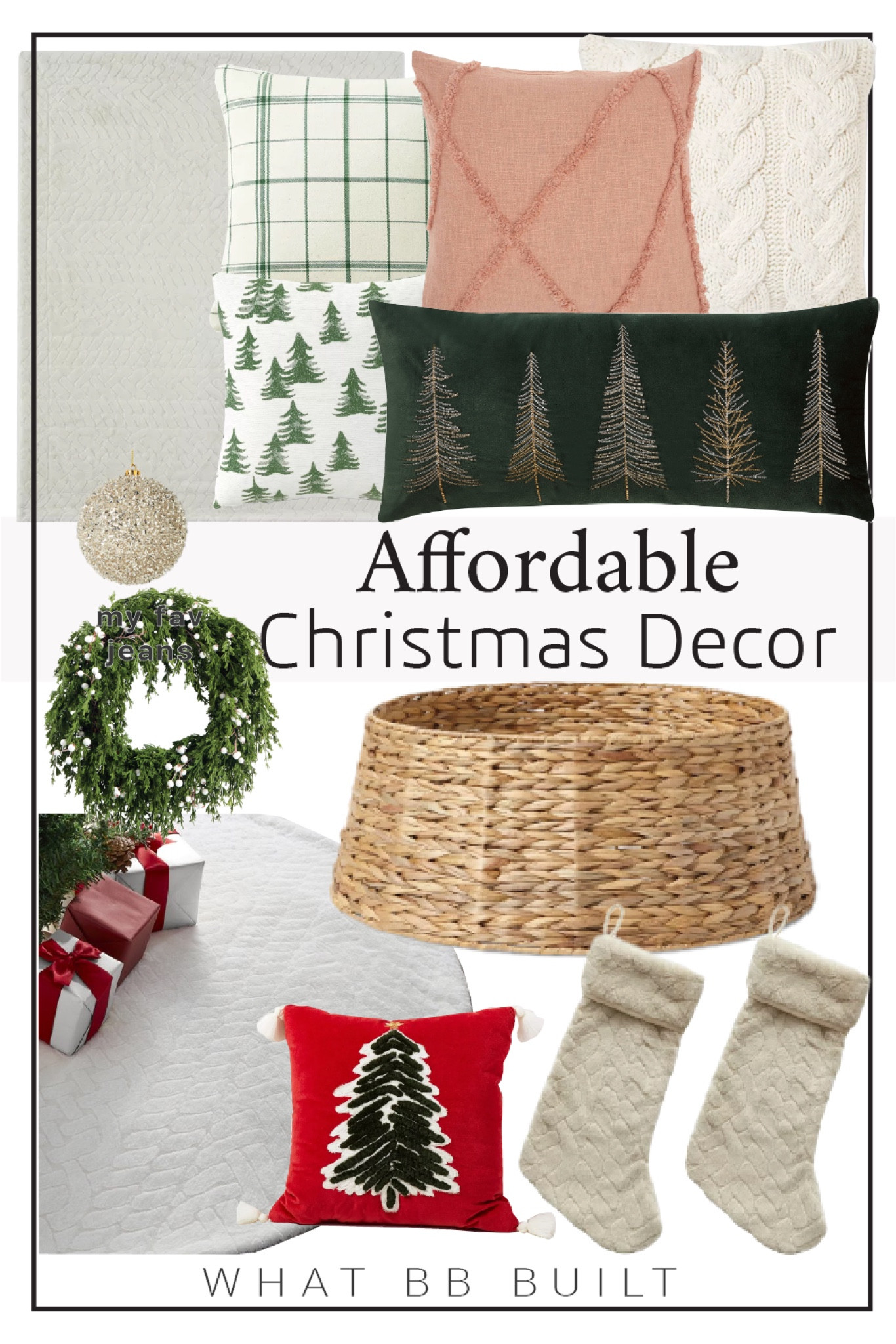 Affordable Christmas decor for a traditional Christmas!

#LTKHoliday #LTKhome #LTKSeasonal