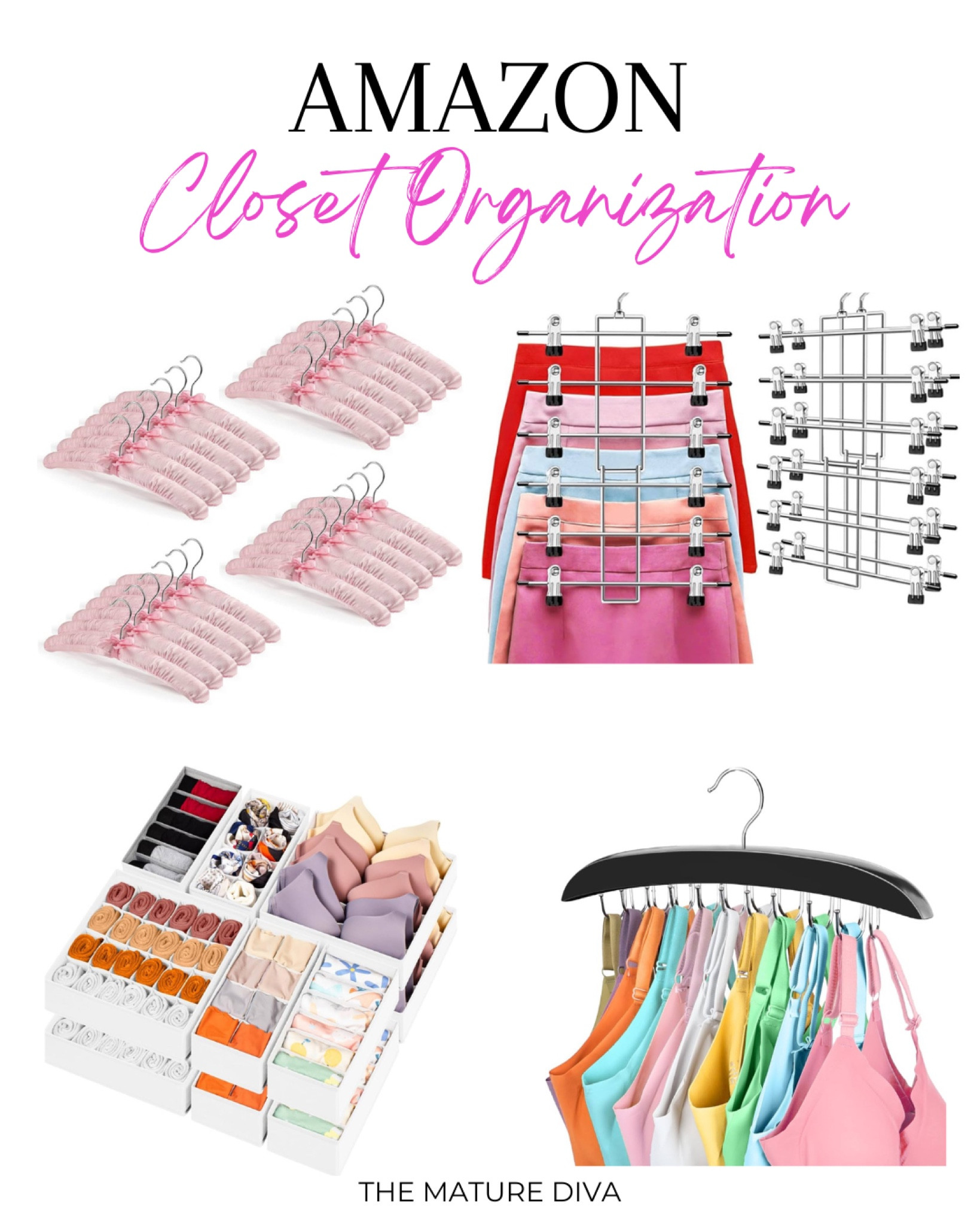 These closet organizers are essential to keep your home organized.💕

#amazonhome 

#LTKHome #LTKGiftGuide