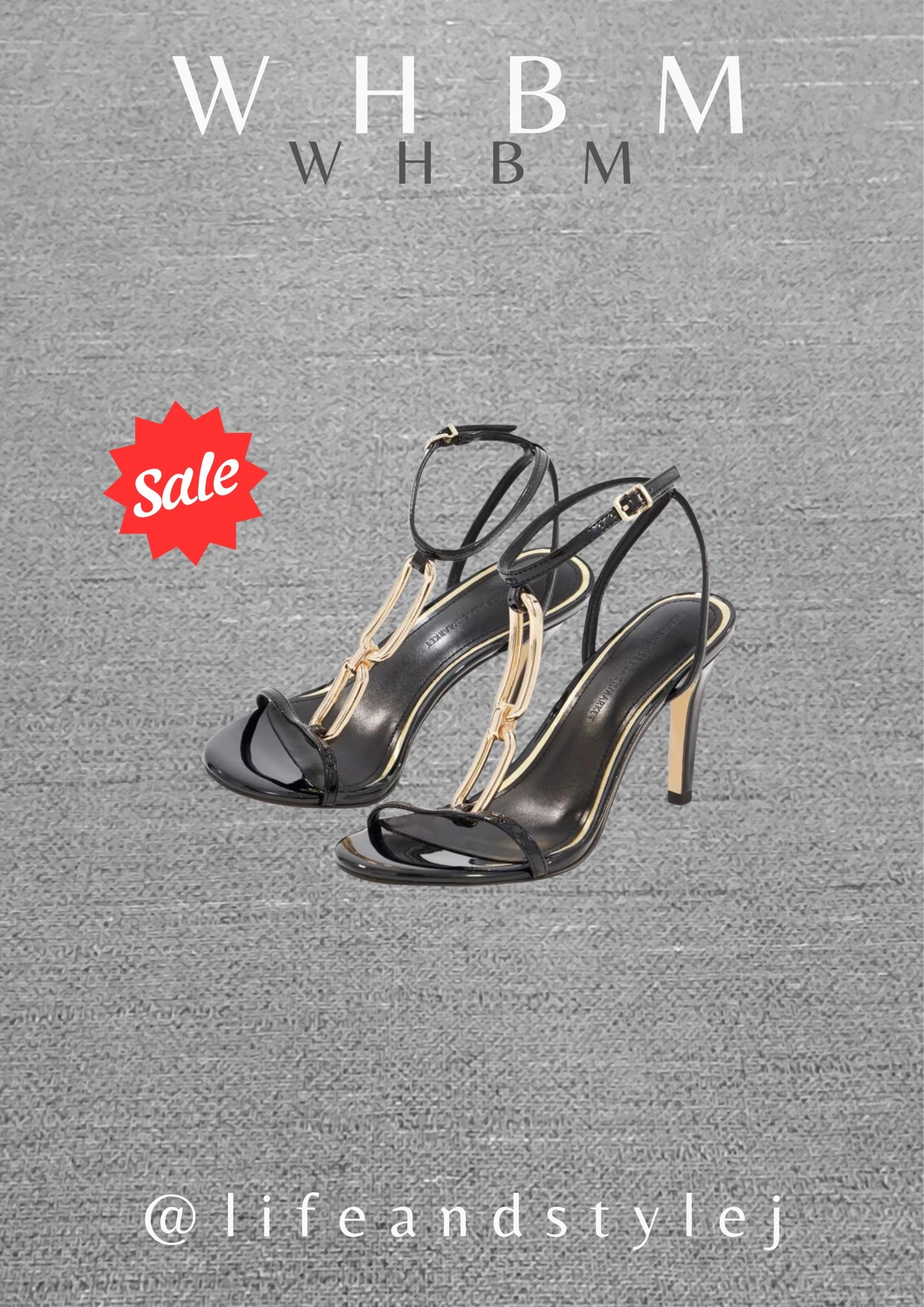 These strappy sandals with chain detail add instant polish to ageless evening style with a modern edge. Pair them with a slip dress, tailored trousers, or a sleek midi skirt to elevate midlife outfits while keeping the look timeless and confident. #midlifefashion #agelessstyle #eveningstyle #timelessfashion #modernchic 