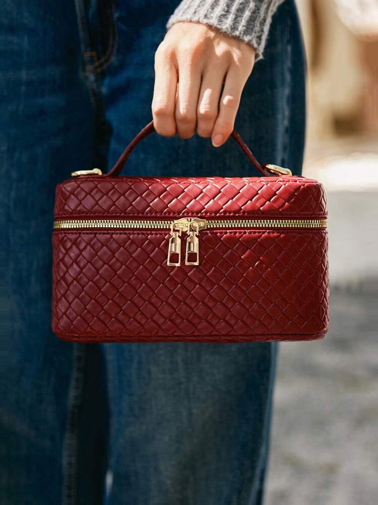 SHECARRY Women Casual Solid Color Elegant Handbag Valentines | SHEIN