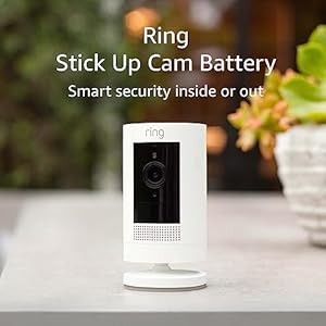 Ring Stick Up Cam Battery | Weather-Resistant Outdoor Camera, Live View, Color Night Vision, Two-... | Amazon (US)