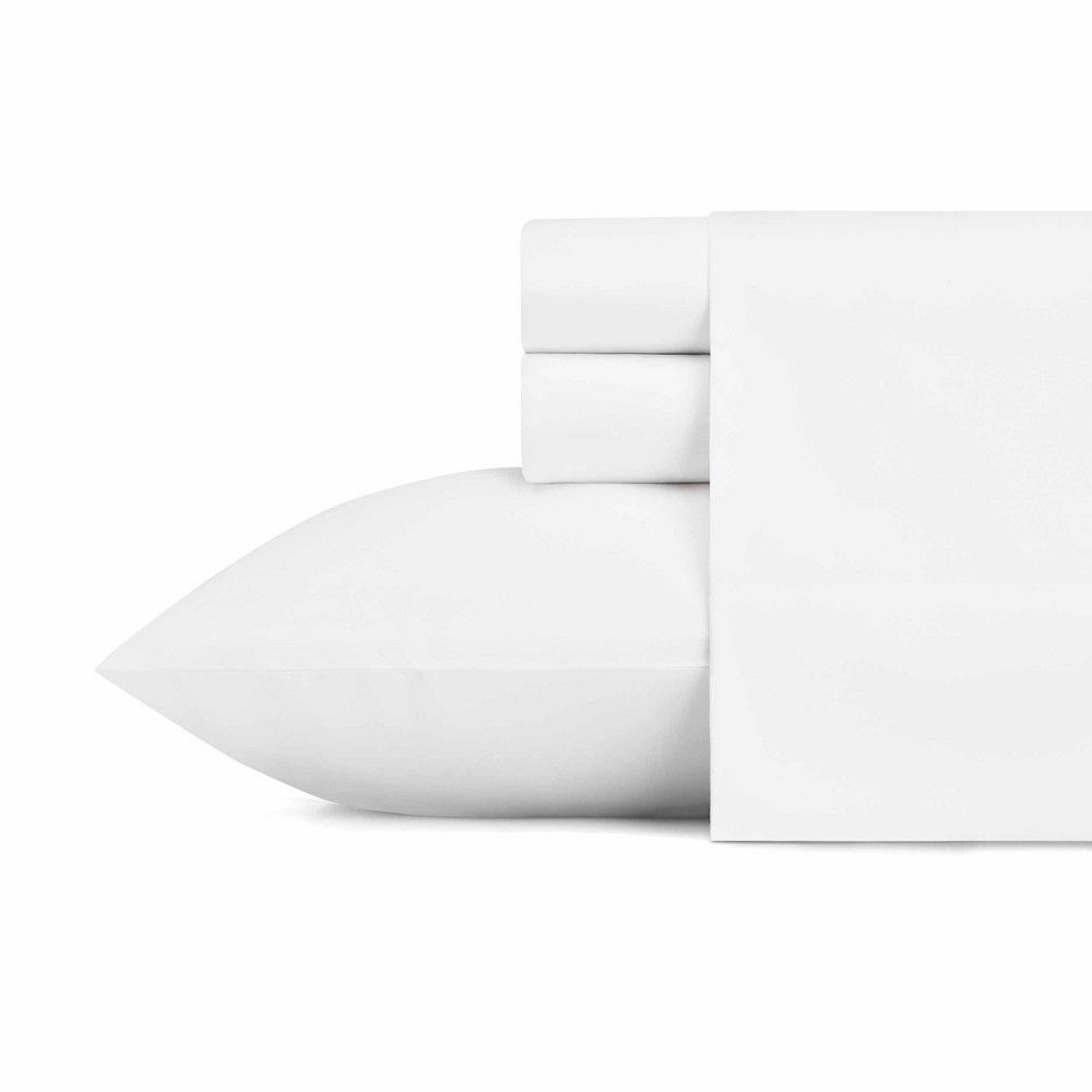 King Solid Microfiber Sheet Set White - Eddie Bauer, Adult Unisex | Target