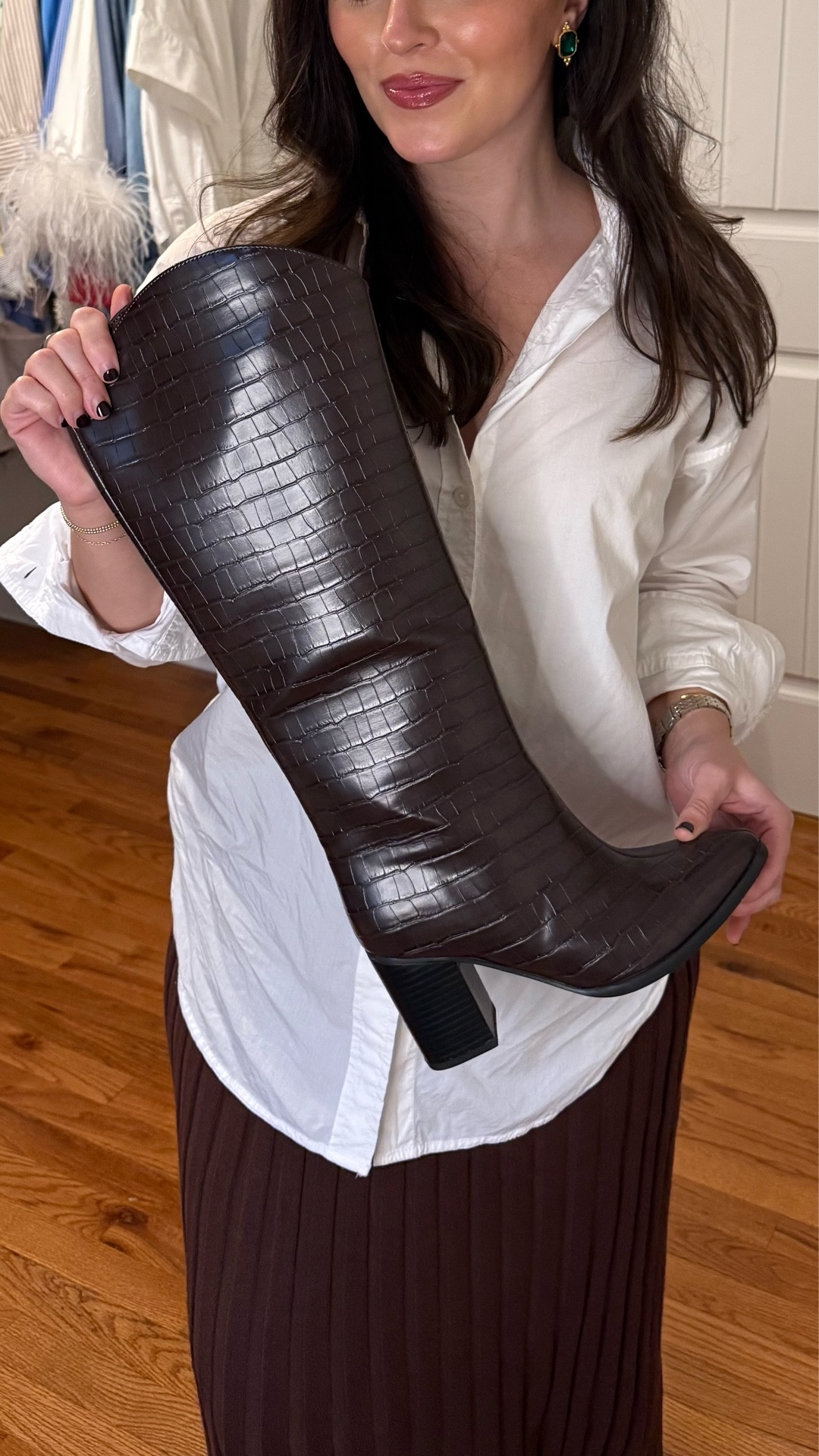 Fall boot under $40 (on sale at Target! 
Perfect block heel height + memory foam insole - so comfy! Have never seen a better fall boot at this price 
Perfect to top off your Thanksgiving + Fall outfits!

#LTKFindsUnder50 #LTKHoliday #LTKSeasonal