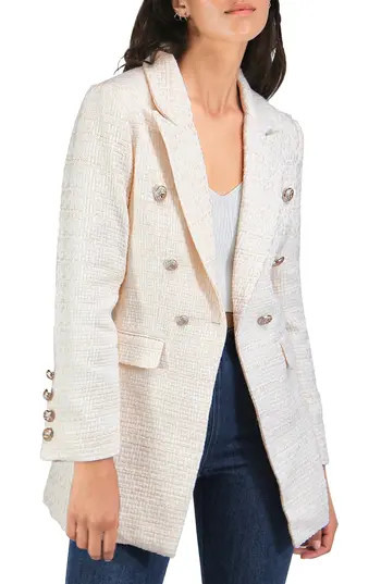 Belle & Bloom Princess Polina Tweed Blazer in Cream at Nordstrom Rack, Size Small | Nordstrom Rack