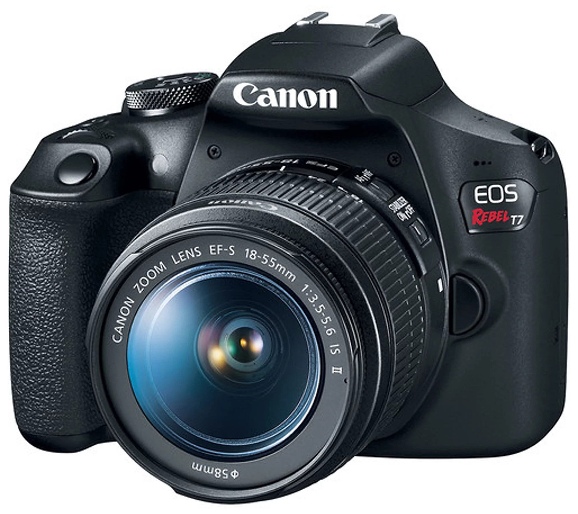 Canon EOS Rebel T7 18-55mm DC III Digital Camera Bundle | QVC