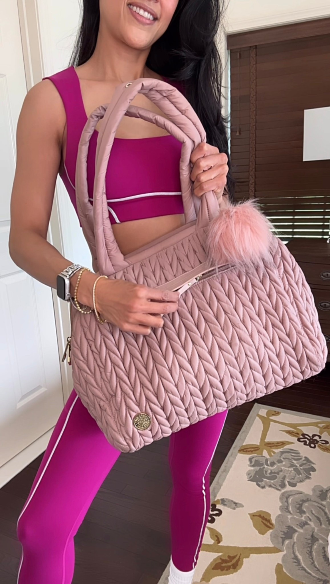 Repurpose dipper bag as my workout bag. 

#LTKActive #LTKfitnessgoals