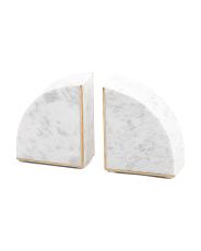 Marble Pie Bookends | Marshalls