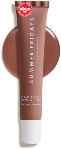 Summer Fridays Lip Butter Balm - Moisturizing Lip Gloss for Instant Shine + Sheer Color - With No... | Amazon (US)