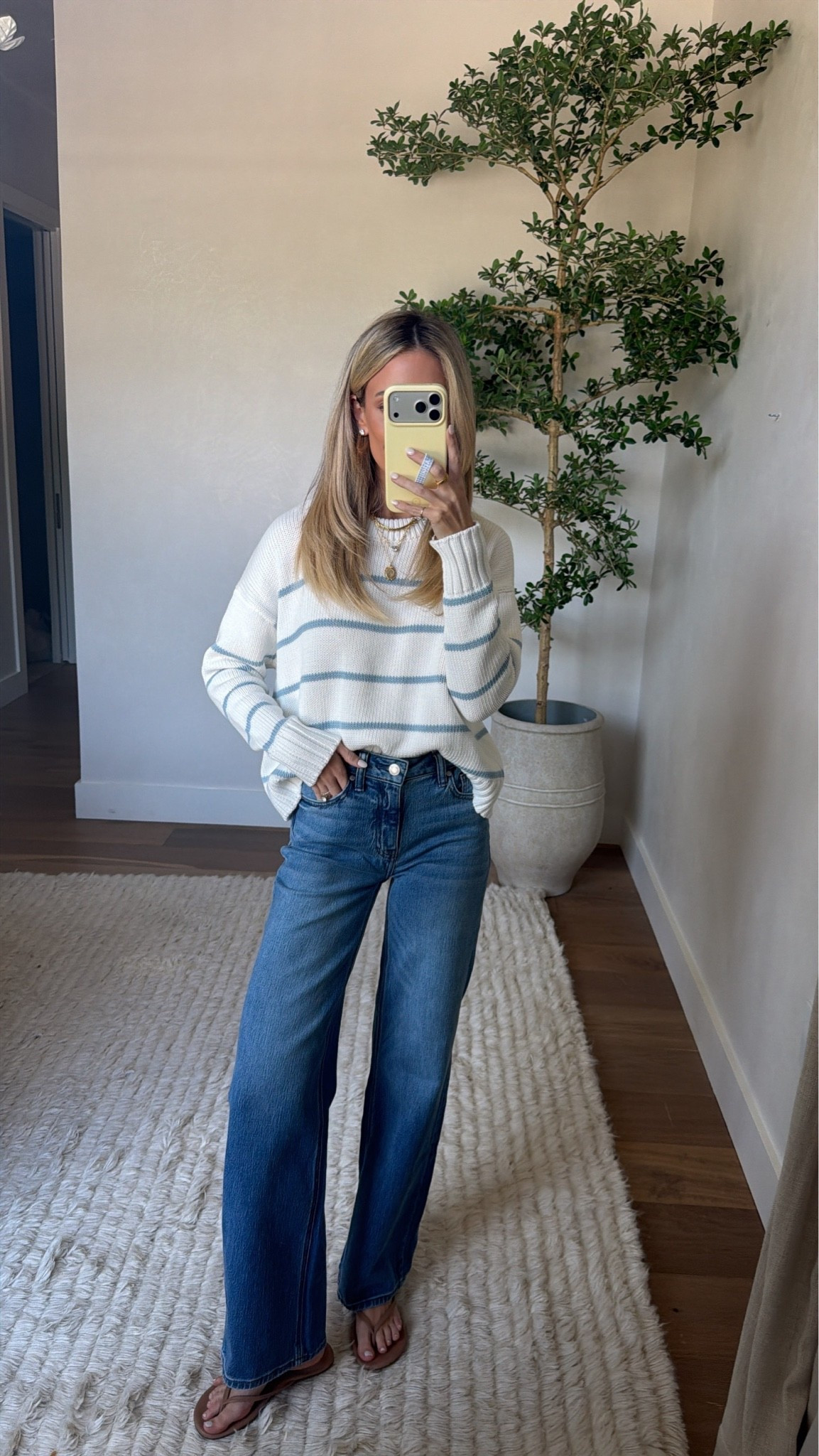 @quince cutest year round sweater! Wearing an xs

#LTKgrwm #LTKootd