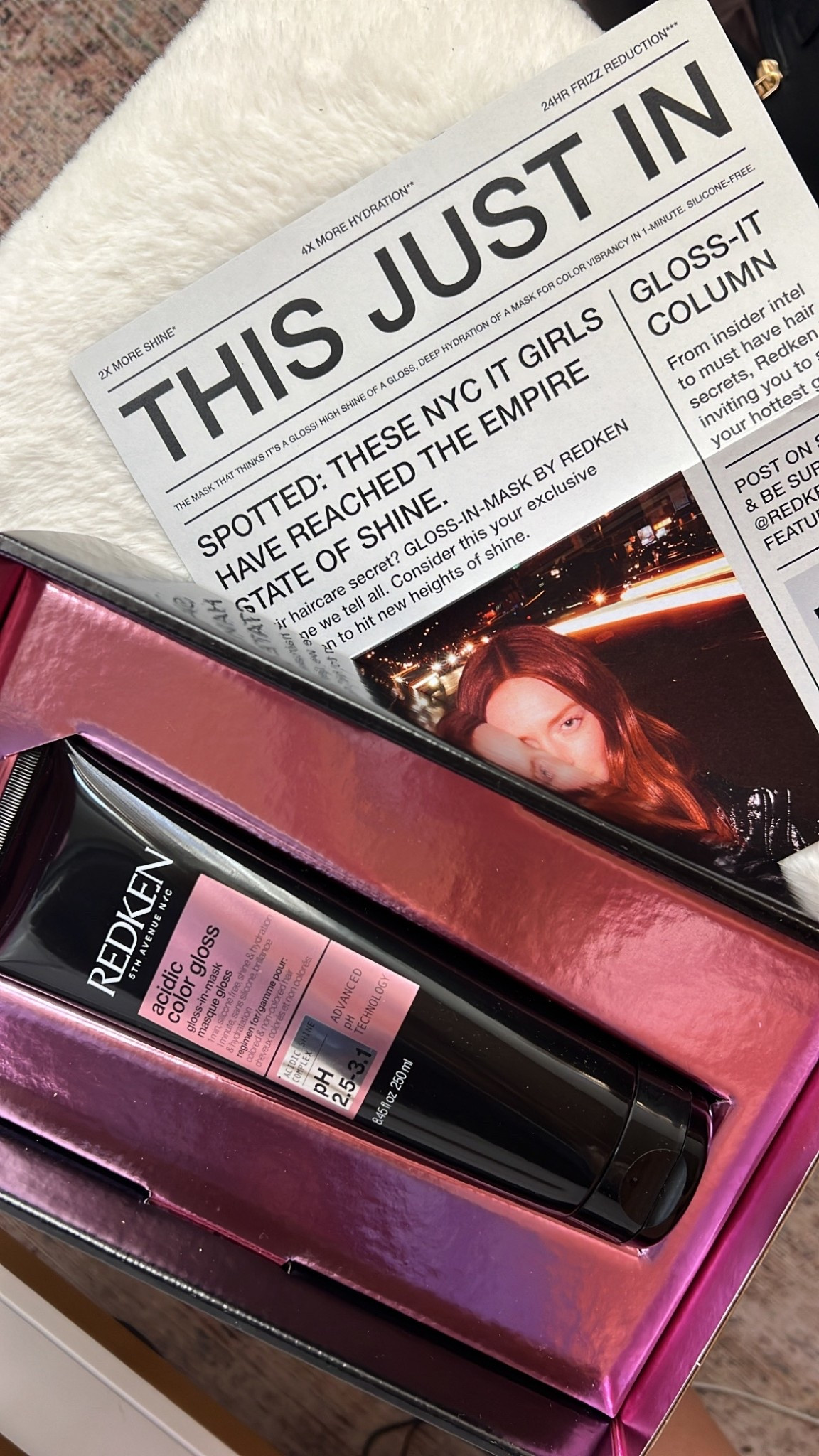 The Redken Acidic Color Gloss is a salon-inspired treatment that delivers mirror-like shine and long-lasting vibrancy for color-treated hair. Packed with advanced technology, this gloss-in-mask hydrates, tames frizz, and enhances softness while protecting your color. A viral LTK favorite, it’s the ultimate haircare essential for achieving glossy, healthy-looking strands at home.

#LTKBeauty