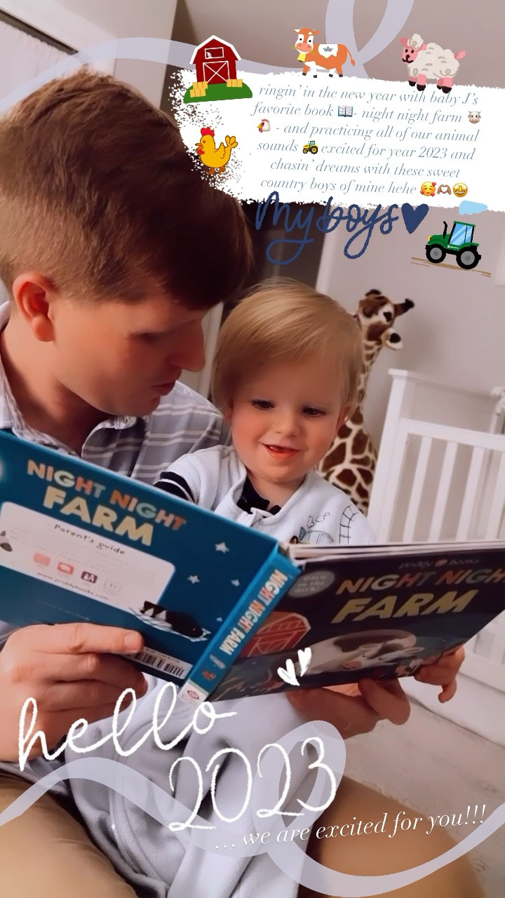 Ringin’ in the new year doing lots of cleaning and dreamin’ with my sweet country boys hehe 📖🐮🚜

#LTKbaby #LTKhome #LTKfamily