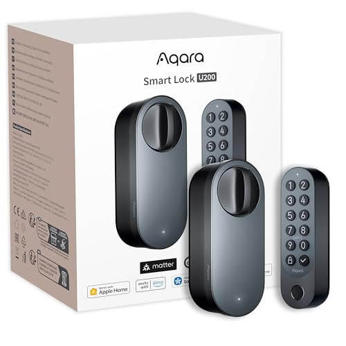 Aqara Smart Lock U200 (Fingerprint Keypad Included), Matter Over Thread, Keyless Entry Door Lock ... | Amazon (US)