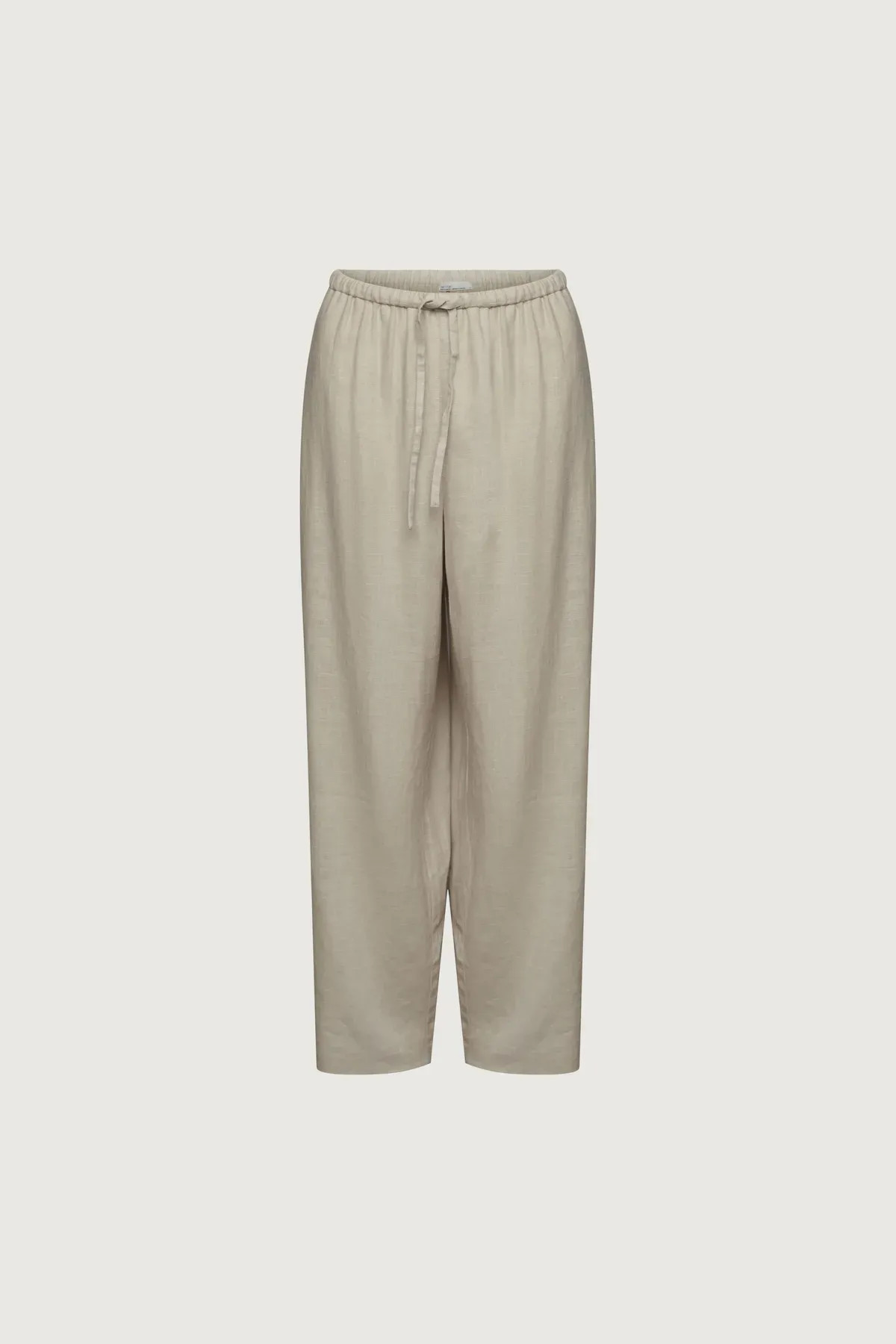 LINEN BLEND WIDE LEG PANT | OAK + FORT