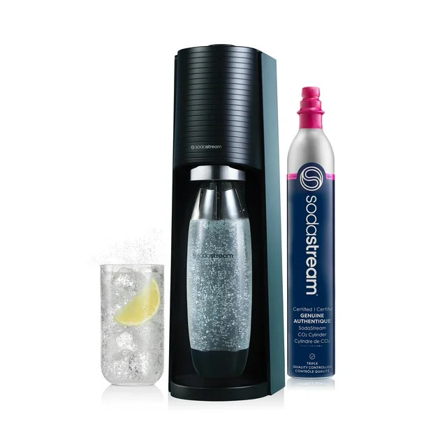 SodaStream Terra (Black) Sparkling Water Maker with CO2 and Carbonating Bottle | Walmart (US)