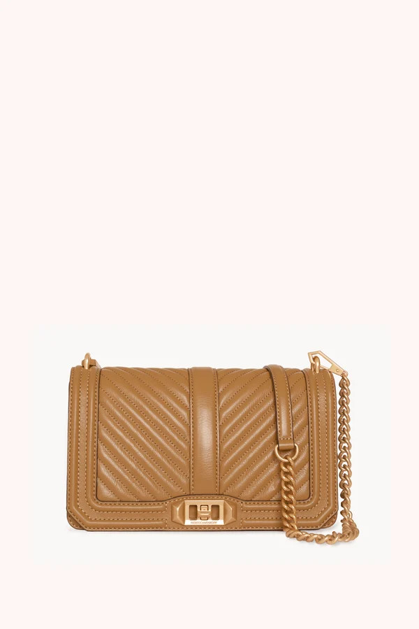 Chevron Quilted Jumbo Love Crossbody | Rebecca Minkoff US