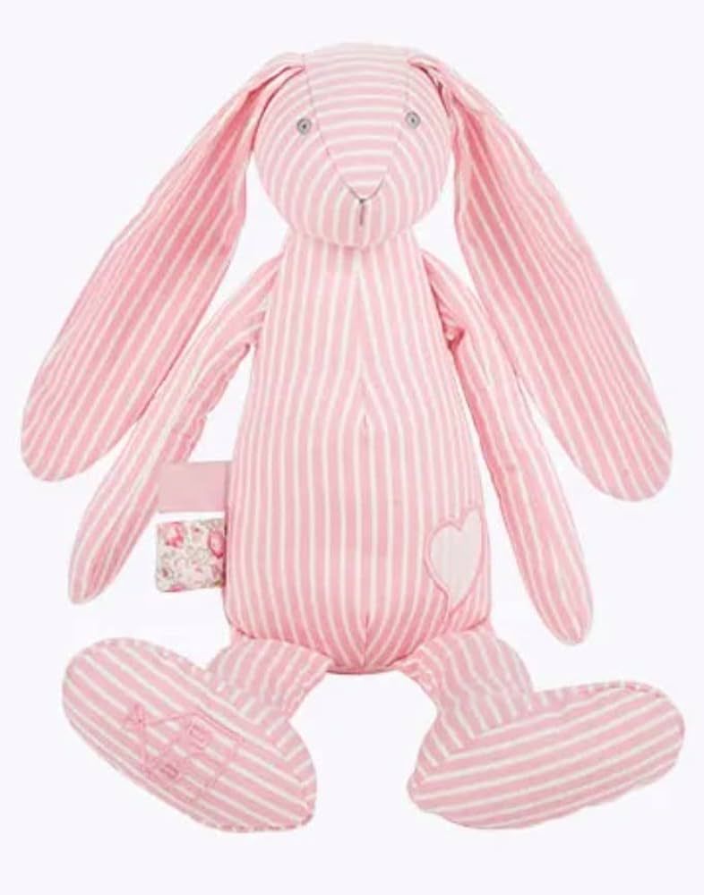 Plush Baby Bunny Rabbit Stuffed Animal Toys. 100% Cotton Fabric Doll for Newborn Kids. Sleeping G... | Amazon (US)