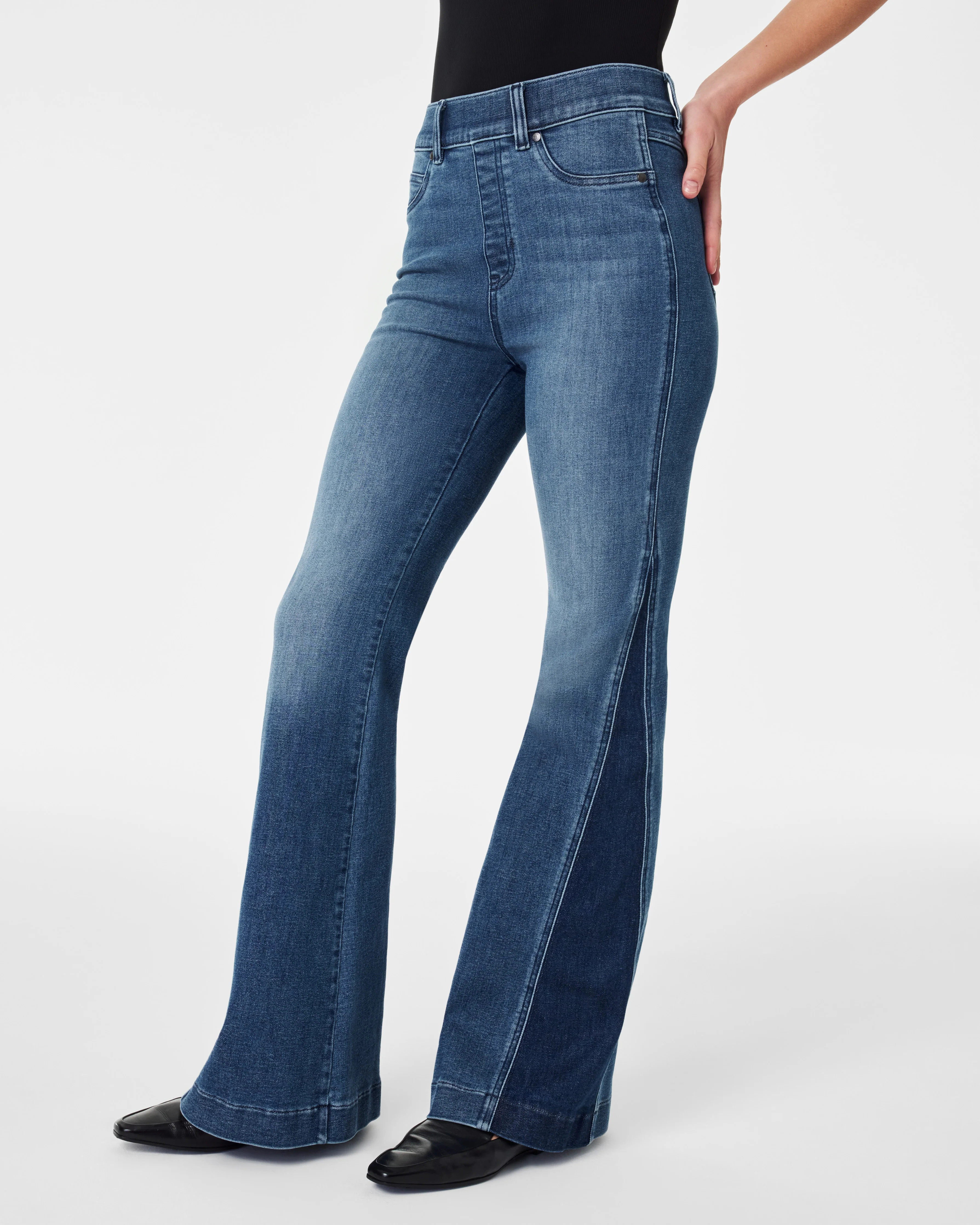 Flare Jeans, Mixed Wash | Spanx