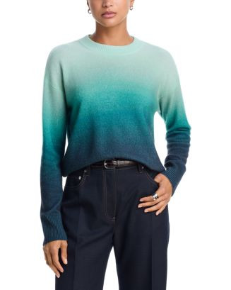 100% Cashmere Brushed Ombre Crewneck Sweater - Exclusive | Bloomingdale's (US)