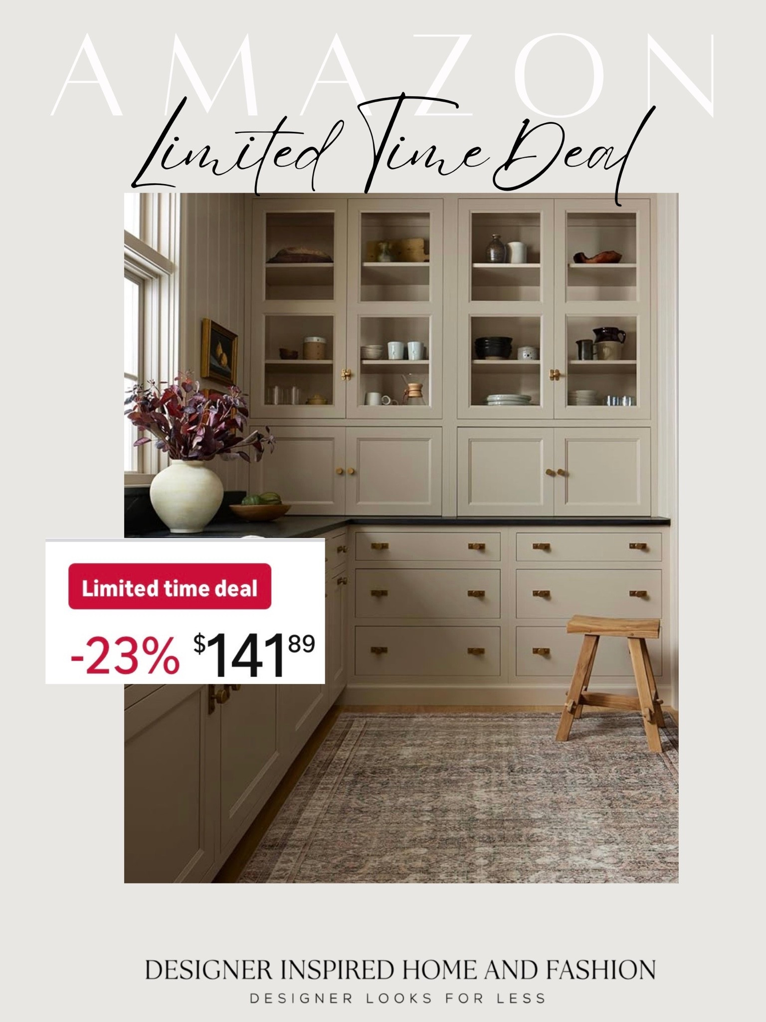 Amazon limited time deal on this beautiful Loloi rug!

#LTKHome #LTKSaleAlert