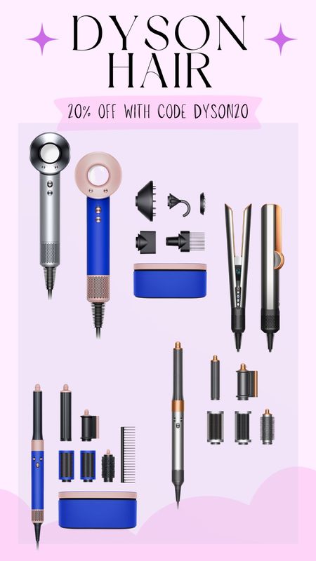 Dyson hair tools are all 20% off TODAY with code DYSON20
#dysonhairtool

#LTKSeasonal #LTKGiftGuide #LTKCyberWeek