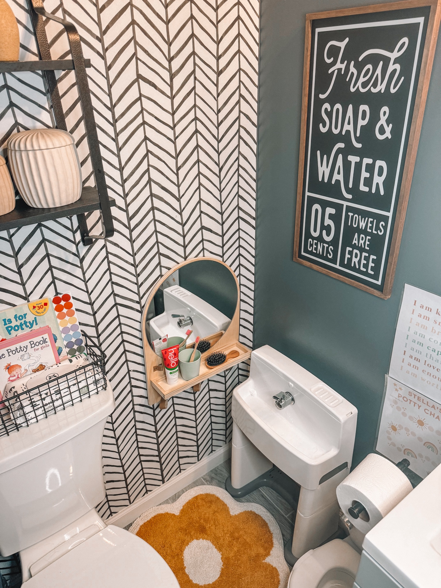 Toddler self care station ❤️

#LTKHome #LTKFamily #LTKKids