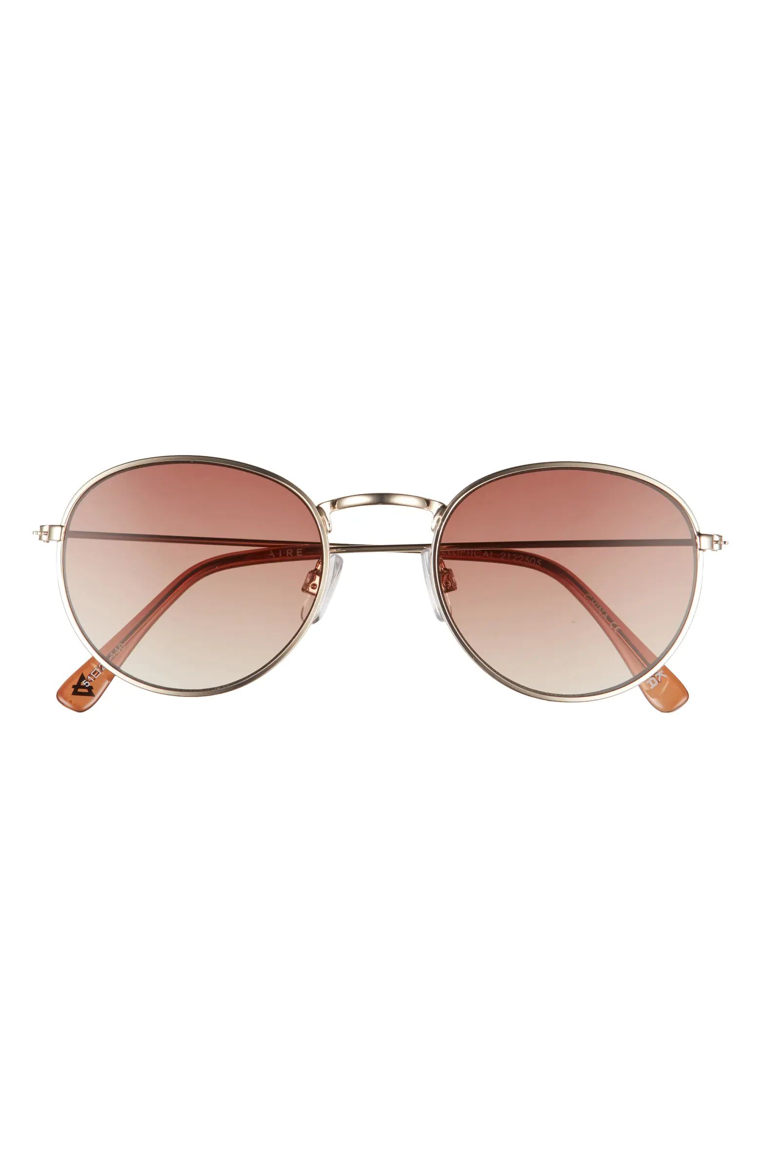 Elliptical 51mm Round Sunglasses | Nordstrom