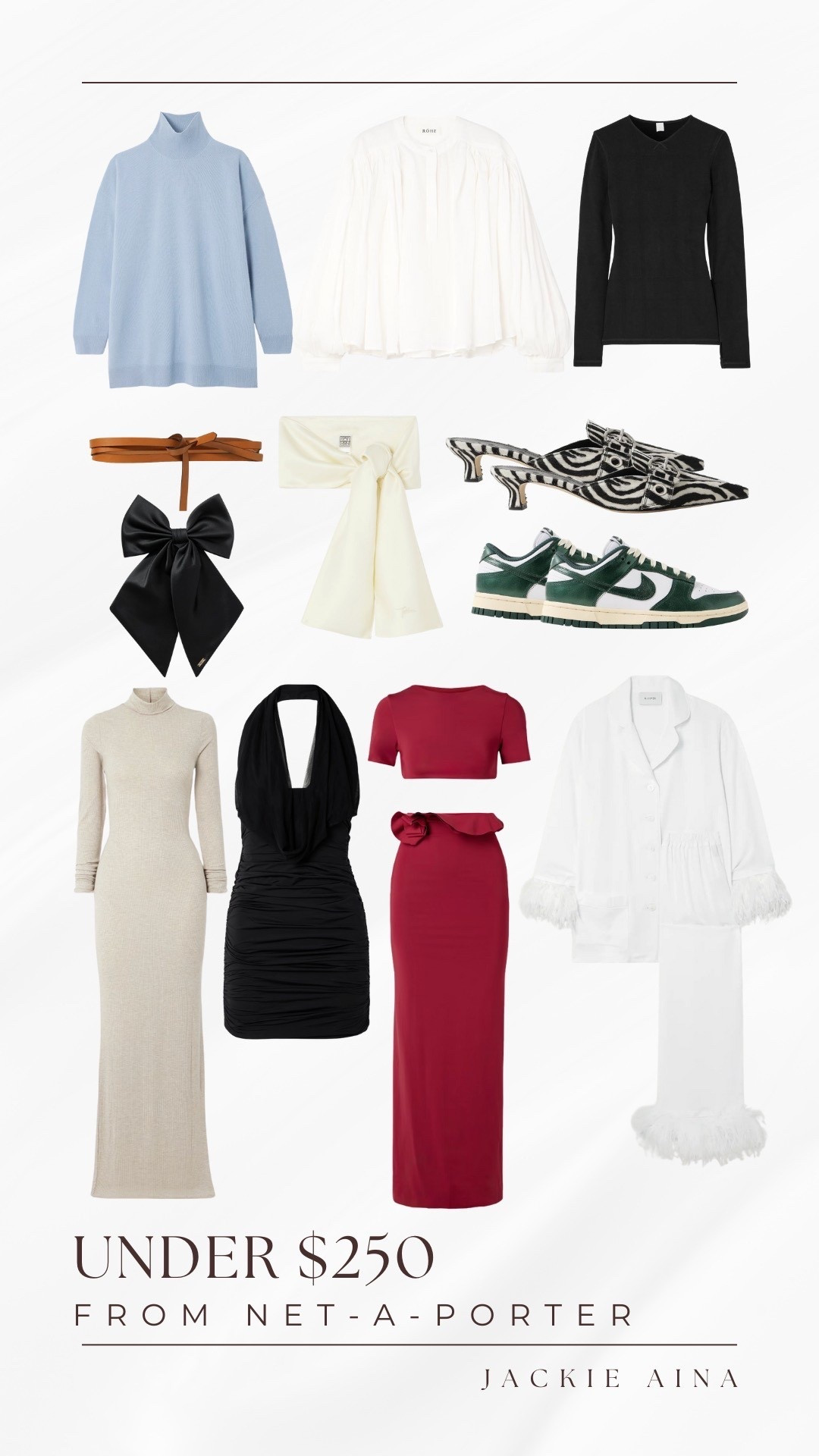 On sale from Net-A-Porter and under $250!

#LTKFindsUnder100 #LTKHoliday #LTKSaleAlert