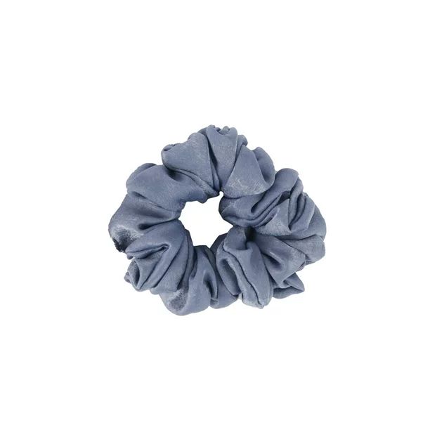 Hairitage Satin Scrunchie – Slate Blue, 1PC - Walmart.com | Walmart (US)