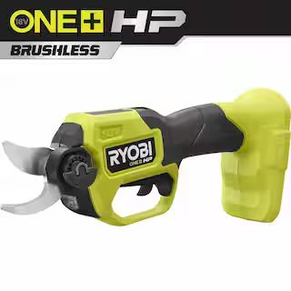 RYOBI ONE+ HP 18V Brushless Cordless Pruner (Tool Only) P2505BTL - The Home Depot | The Home Depot