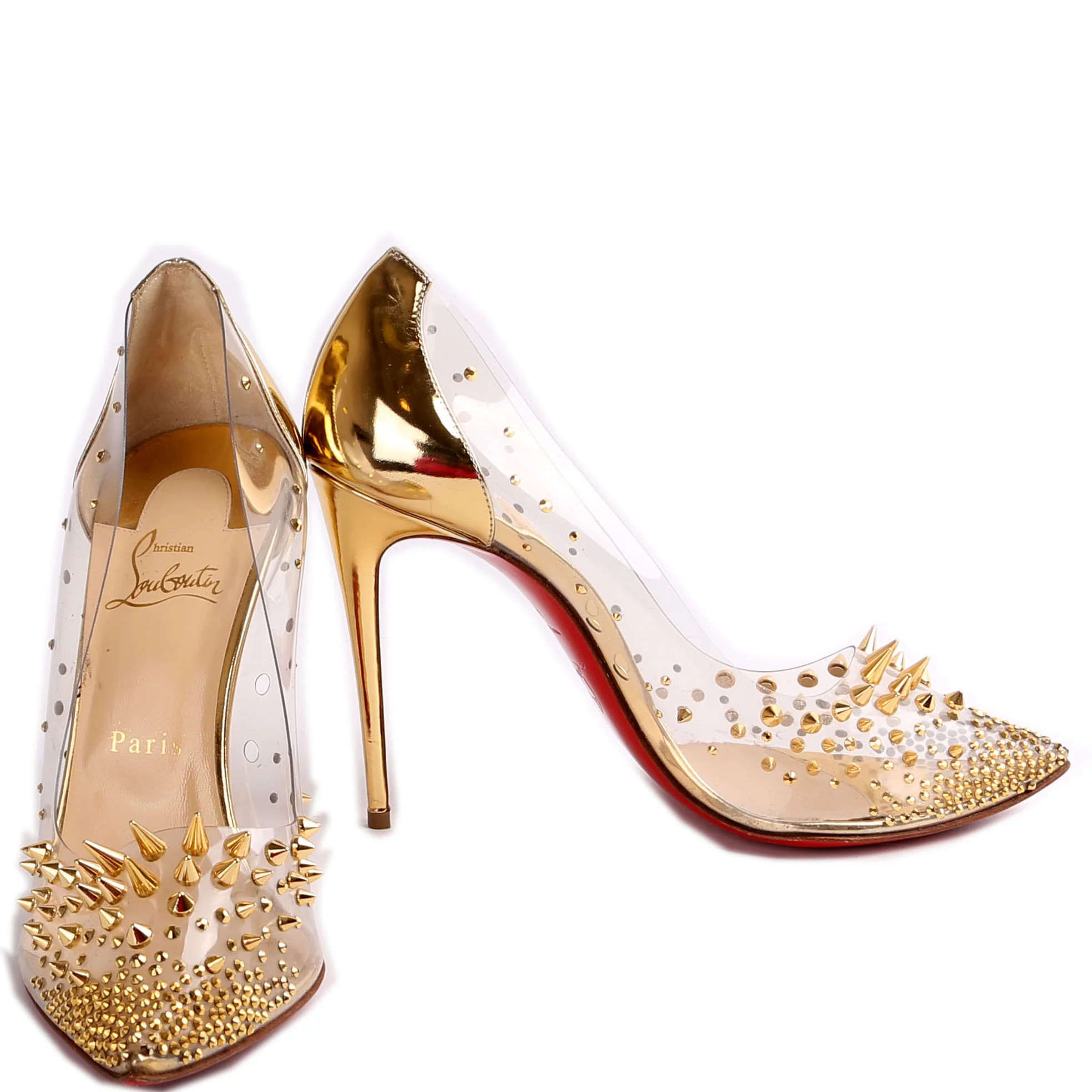 Collaclou PVC Heels Size 40 | Keeks Designer Handbags