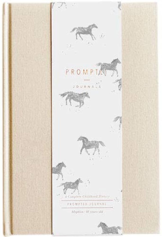 Promptly Journals, A Complete Childhood History Adoption Journal (Sand) - A Prompted Journal for ... | Amazon (US)