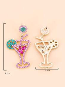Rhinestone Cocktail Decor Drop Earrings SKU: sj2204158170886184(100+ Reviews)$2.50$2.38Join for a... | SHEIN