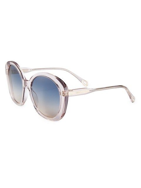 Xena 55MM Geometric Sunglasses | Saks Fifth Avenue
