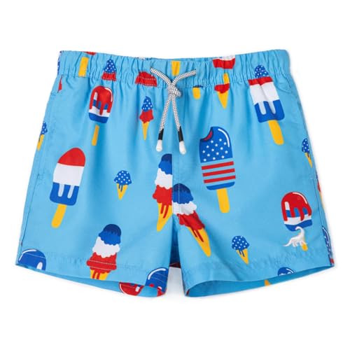 SURF CUZ Boys Swim Trunks Toddler Swim Shorts UPF 50+ Bathing Suit for Boy Swimsuit Quick Dry Mes... | Amazon (US)
