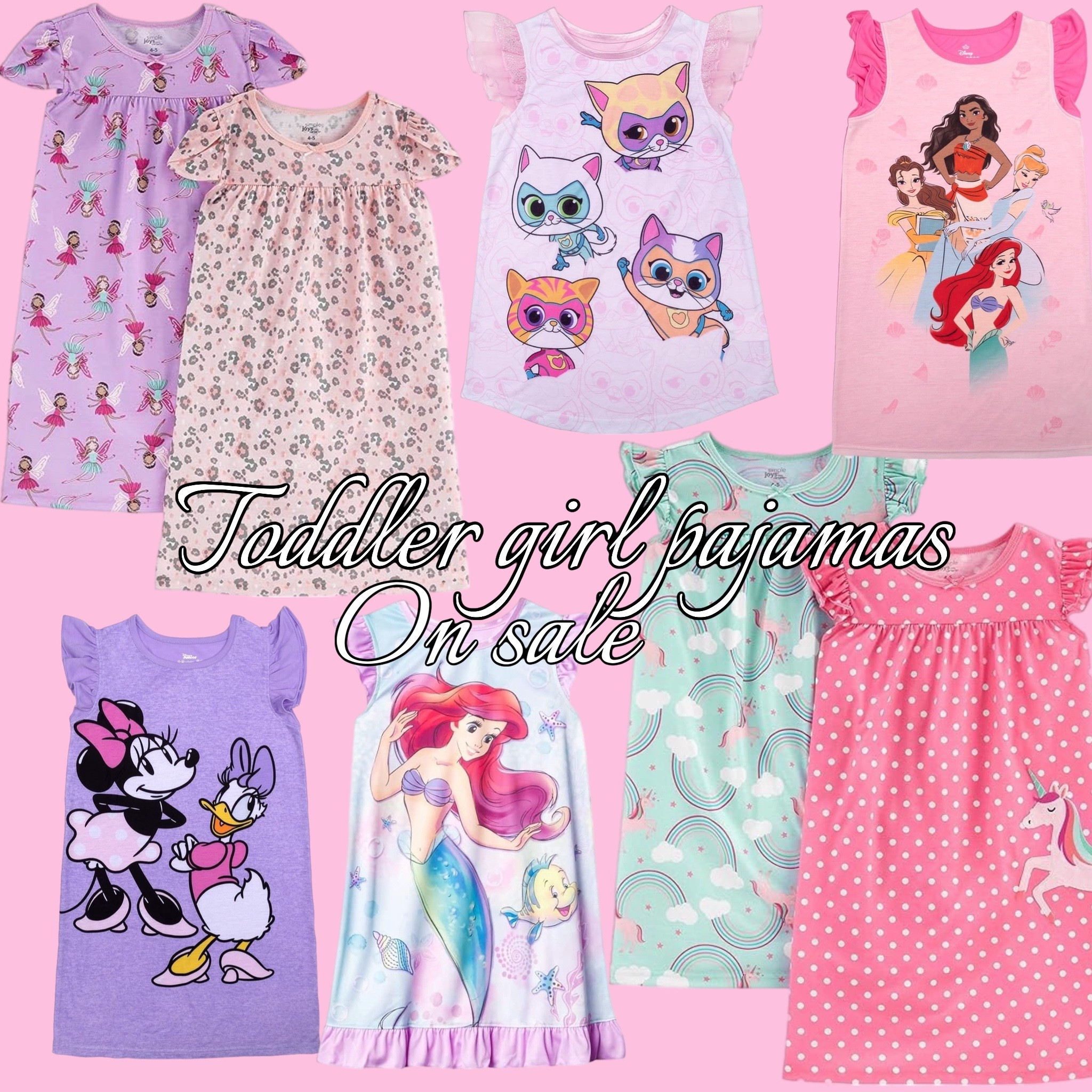 #toddlergirl #pajamas #onsale #disney #princess 

#LTKKids #LTKBaby