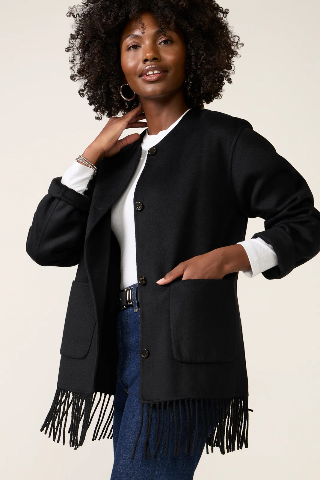 RAILS Women's Tomoko Jacket, Size Small, Black | Evereve